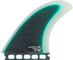 more on Captain Fin Co CF Twin Especial Plus Trailer Fin Set Seafoam Green M