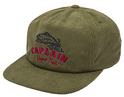 more on Captain Fin Co Bones Adjustable Dark Olive Mens Cap