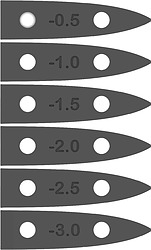 more on KT Rear Wing Negative Angle Shim 5 Pack