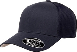 more on Flexfit 110 Perma Curve 6277MT Mesh Trucker Cap Navy