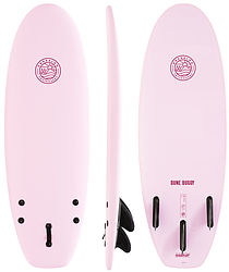more on Gnaraloo Dune Buggy Marshmallow Pink Soft Surfboard 4 ft 10 inches