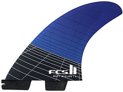 more on FCS II MB PC Carbon Carver Blue Tri Quad Set Large