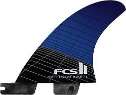 more on FCS II MB PC Carbon Carver Blue Quad Rear Set Large