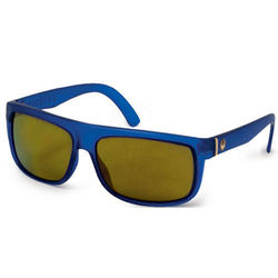 more on Dragon Wormser Matte Blue Gold Ionized Sunglasses