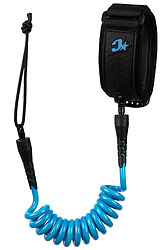 more on Creatures of Leisure Reliance Bodyboard Bicep Leash Cyan Twist Black