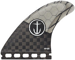 more on Captain Fin Co CF Quickness Black Tri Fin Set