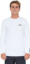 more on Oneill Mens Long Sleeve Clean And Mean Rash Tee White