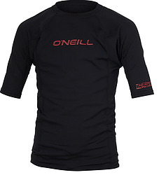 more on Oneill Youth Thermo X Short Sleeve Crew Rash Vest Black