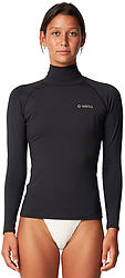 more on Oneill Ladies Salina Premium LS High Neck UV Rash Vest Black