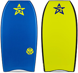 more on Stealth Elite PE Bodyboard Royal Blue Fluro Yellow