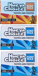 more on Huey's Choice Surfboard Wax 3 Pack Cool and Warm