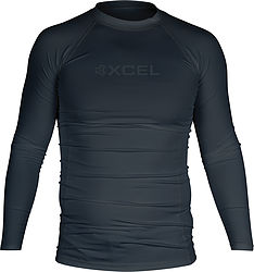 more on Xcel Men's Premium Stretch L S Rash Vest Black