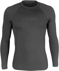 more on Xcel Men's Premium Stretch L S Rash Vest Gunmetal