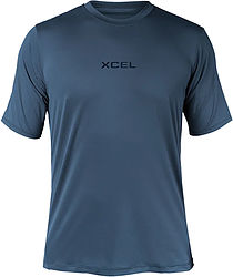 more on Xcel Men's Premium Stretch Short Sleeve Rash Vest Orion Blue