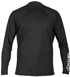 more on Xcel Men's LS Rash Vest VNTX Solid UV Signature Black