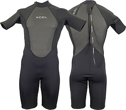 more on Xcel Mens Axis Back Zip Flat Lock SS Springsuit