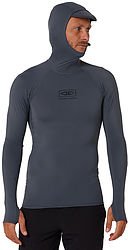 more on Ocean and Earth Mens Tropic Hooded LS Rashie Charcoal