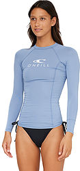 more on Oneill Ladies Classic UV Long Sleeve Rash Vest FADED DENIM