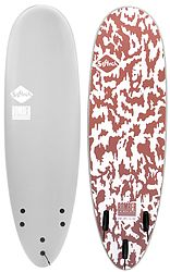 more on Softech Bomber Grey Dusty Red Softboard