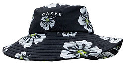 more on Carve Sunny Side Bucket Hat Black White Flower