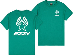 more on Ezzy Logo Antique Jade Heavyweight Cotton Mens Tee