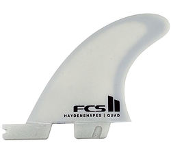 more on FCS II Haydenshapes PC Aircore Quad Rears White