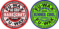 more on FU WAX Surf Wax Mixed 2 Pack Summer Cool and Base