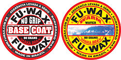 more on FU WAX Surf Wax Mixed 2 Pack Warm and Base