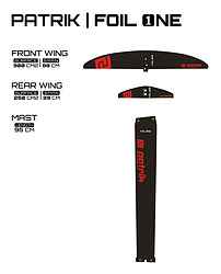 more on Patrik Foil ONE (Same as PATRIK A.I.O. foils, only different graphic)