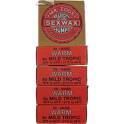 more on Mr Zogs Sex Wax Original Warm Red 5 pack