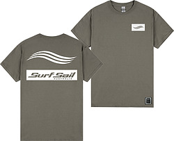 more on Surf Sail Australia WAVE Heavyweight Charcoal Mens Tee