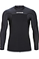 more on DAKINE Storm Snug Fit L S Crew Thermo Rash Vest Black