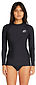 more on Oneill Ladies Basic UV Long Sleeve Rash Vest Black