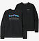 more on Patagonia Men's LS Home Water Trout Responsibili-Tee Black