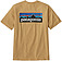 more on Patagonia Men's P-6 Logo Responsibili Tee Beeswax Tan