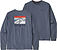 Photo of Patagonia Men's LS Line Logo Ridge Responsibili Plume Grey 