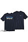 Photo of Patagonia Women's P-6 Logo Cotton T-Shirt Navy 