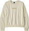 Photo of Patagonia Womens '95 Oval Logo Daily Crew Wool White 