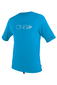 more on Oneill Mens Skins SS Rash Tee Tahiti Blue