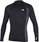 more on Oneill Mens 6oz Skins LS Crew Rash Vest Black Graphite Black