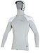 more on Oneill TRVLR Long Sleeve Hooded Rash Vest Cool Grey