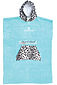 more on Ocean and Earth Ladies Animal Hooded Poncho Ice Blue