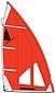 more on Windsurfer LT Regatta 5.7 Sail Red