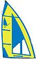 more on Windsurfer LT Regatta 5.7 Sail Yellow Blue