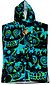 more on Creatures Grom Beach Poncho Towel Cyan Green