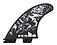 more on FCS II Filipe Toledo PC Athlete Series Accelerator Tri Fins Black White