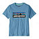 Photo of Patagonia Kids P-6 Logo T-Shirt Shore Blue 