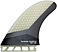 more on Ocean and Earth Whip Honeycomb Twin Fin Set Single Tab White