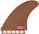 more on Captain Fin Co Troy Elmore Twin Plus Trailer Fin Set Brown M