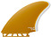 more on Captain Fin Co CF KEEL ST Fin Set Yellow L